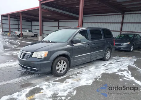 2012 Chrysler Town & Country Touring из США, поврежденный, VIN 2C4RC1BG4CR368254